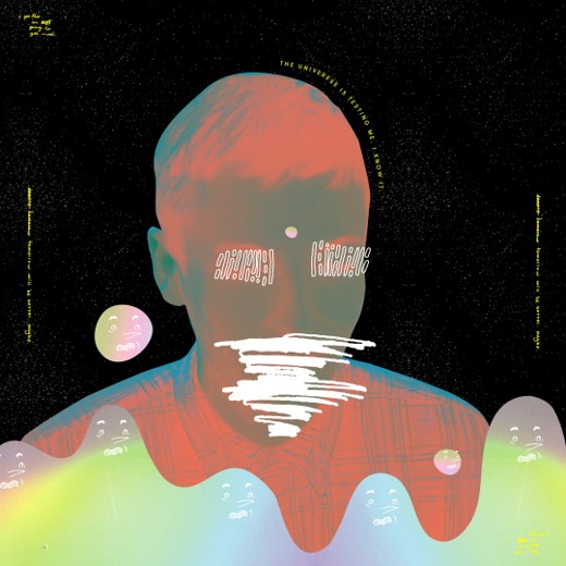 Poster art of a young figure in red and teal on black — EQUALITY and JUSTICE across the eyes, painted figures rising below