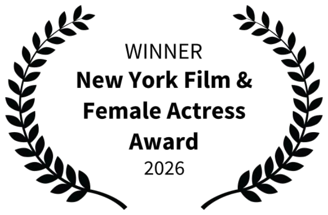 Winner laurel — New York Film & Female Actress Award 2026